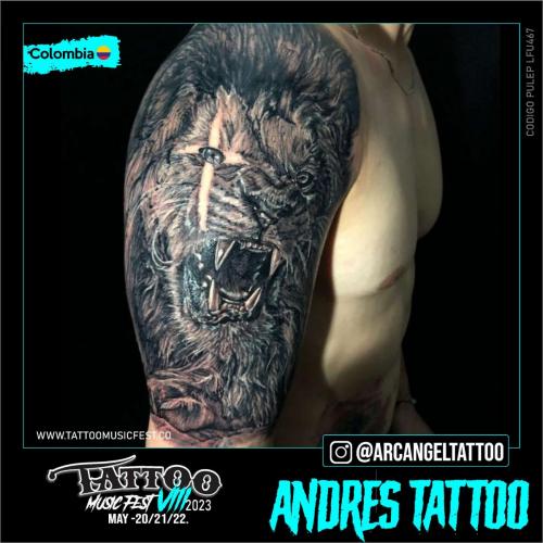 ANDRES TATTOO ARCANGEL